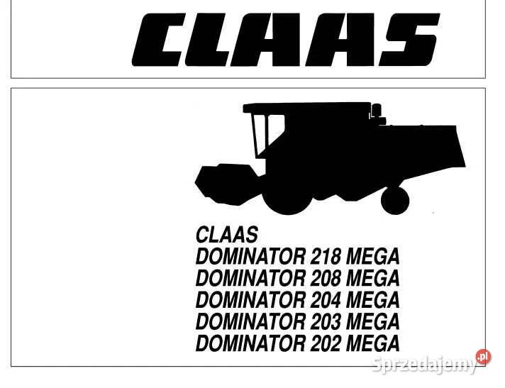 Instrukcja obsługi Claas Dominator 218 208 204