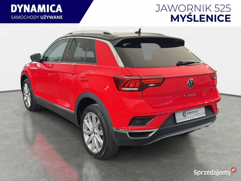 Volkswagen TRoc VAT 23 Premium 15TSI 150 DSG małopolskie Myślenice