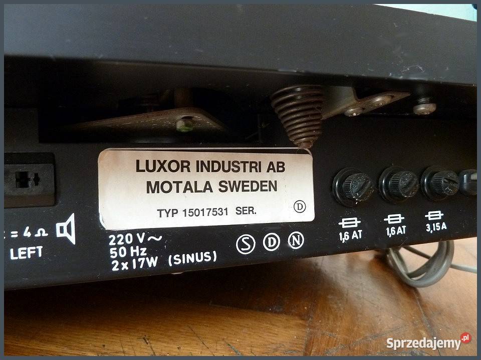LUXOR Industri AB Motala SWEDEN Zabytek Vintage Rzeszów sprzedam