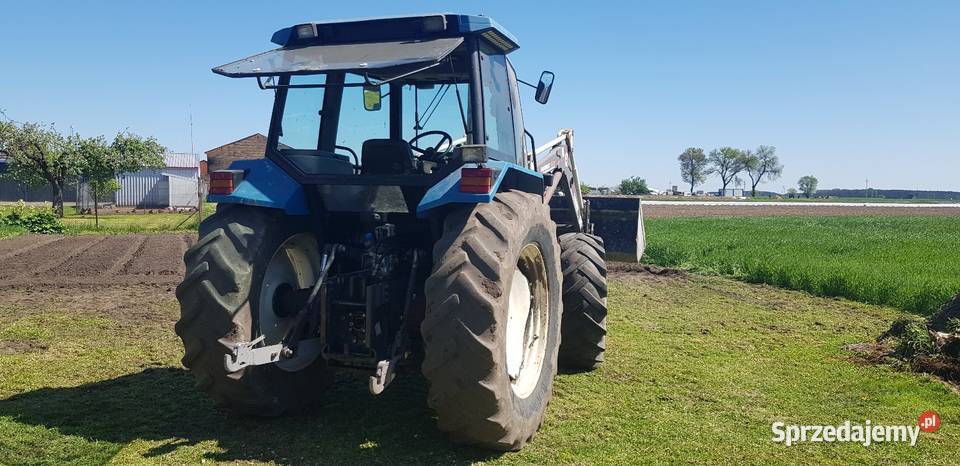 Ford 6640 holland 4x4 z turem Jutrosin