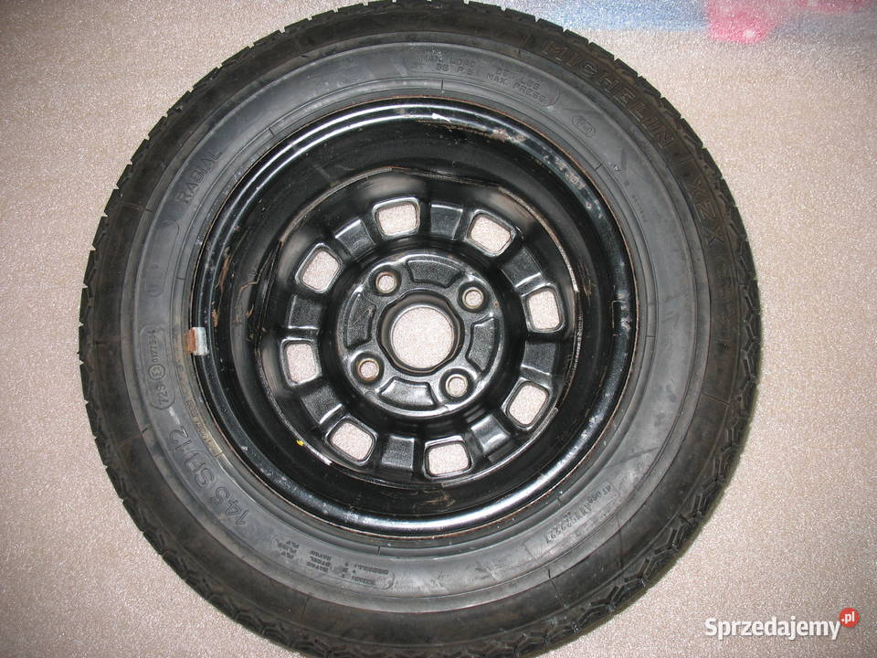 Ford Fiesta Mk1 koło zapasowe Michelin 14512 Samochodowe Przemyśl