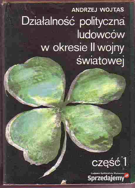 4921 DZIAŁALNOŚĆ POLITYCZNA LUDOWCÓW W OKRESIE I Czyrna