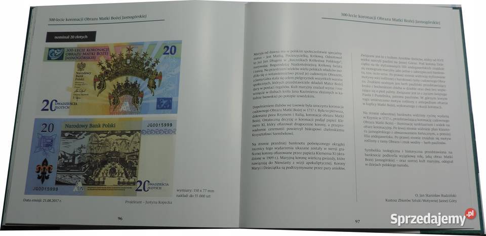 Katalog NBP Monety i banknoty kolekcjonerskie Numizmatyka mazowieckie Warszawa sprzedam