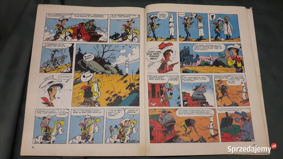 Komiks Lucky Luke Dyliżans Głuchołazy