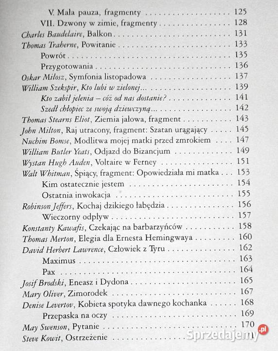 Antologia osobista Czesław Miłosz Chełm