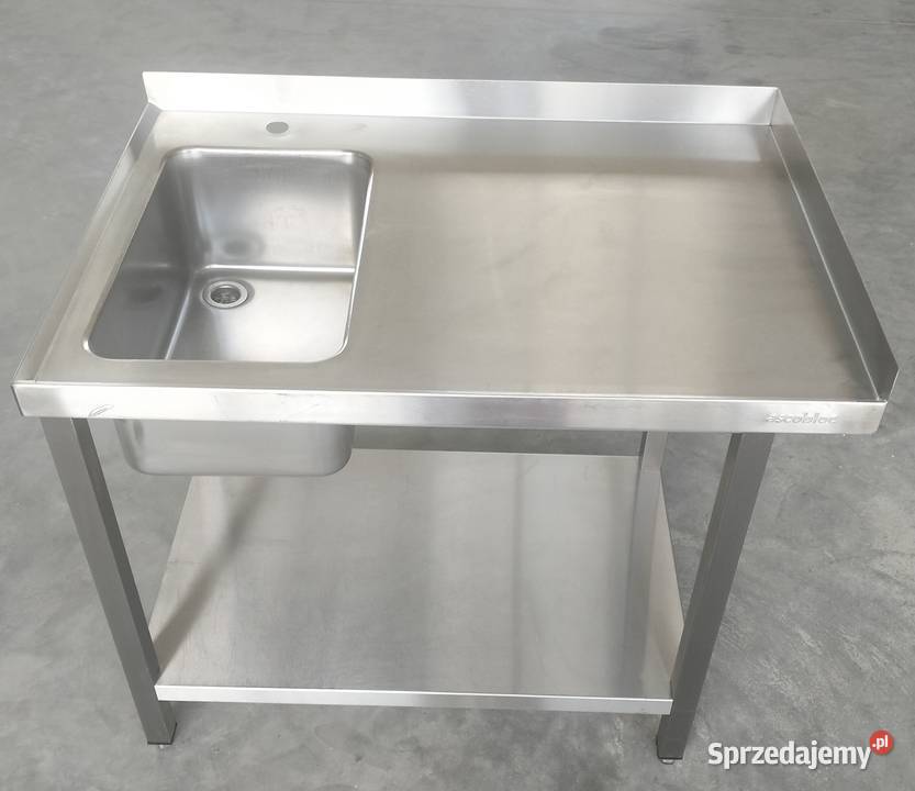 Zlew 1komorowy gastronomiczny 100x70x85 Słupia Kapitulna sprzedam
