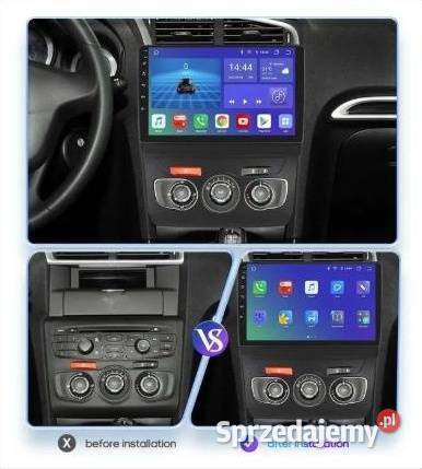 Radio Android 12 Citroen C4 2 B7 20132016r gps Radioodtwarzacze Ożarowice
