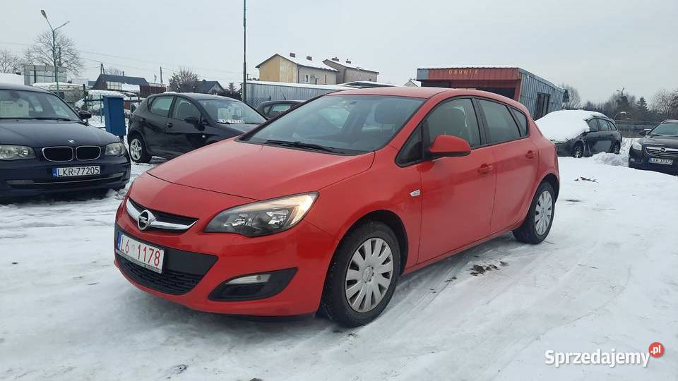 Opel Astra IV Lift 14 16V Benzyna 2012 r Klima Kraśnik sprzedam