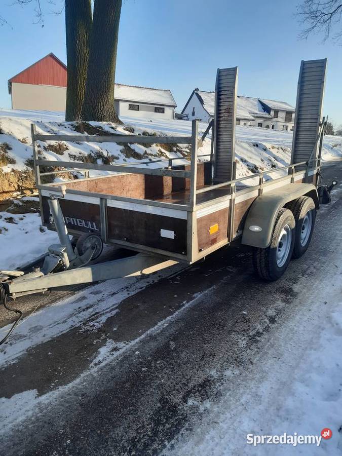 Przyczepka laweta samochodowa na minikoparkę Dmc Olesno