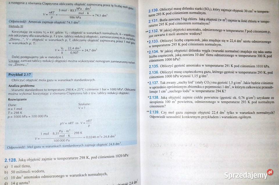 Zbiór zadań z chemii do liceów i techników Rok wydania 2014 Chełm
