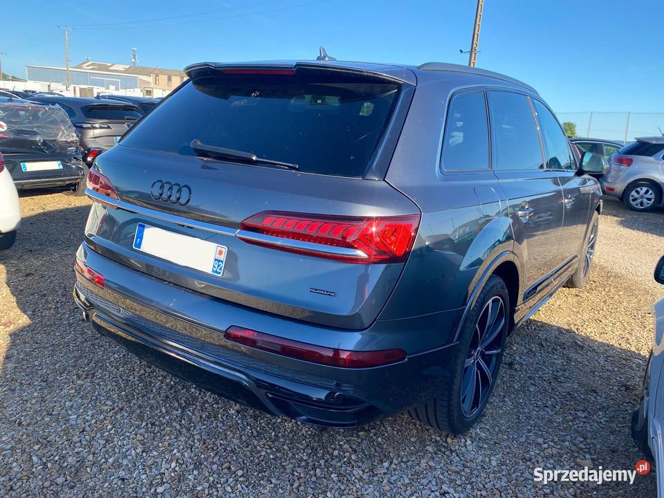 AUDI Q7 Quattro 30 V6 TFSi E 381 SLine FV589 4/5 Wrocław sprzedam
