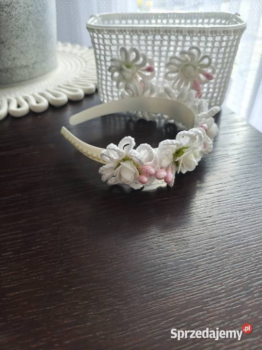 Koszyczek i opaska do włosów na Boże Ciało Dębica