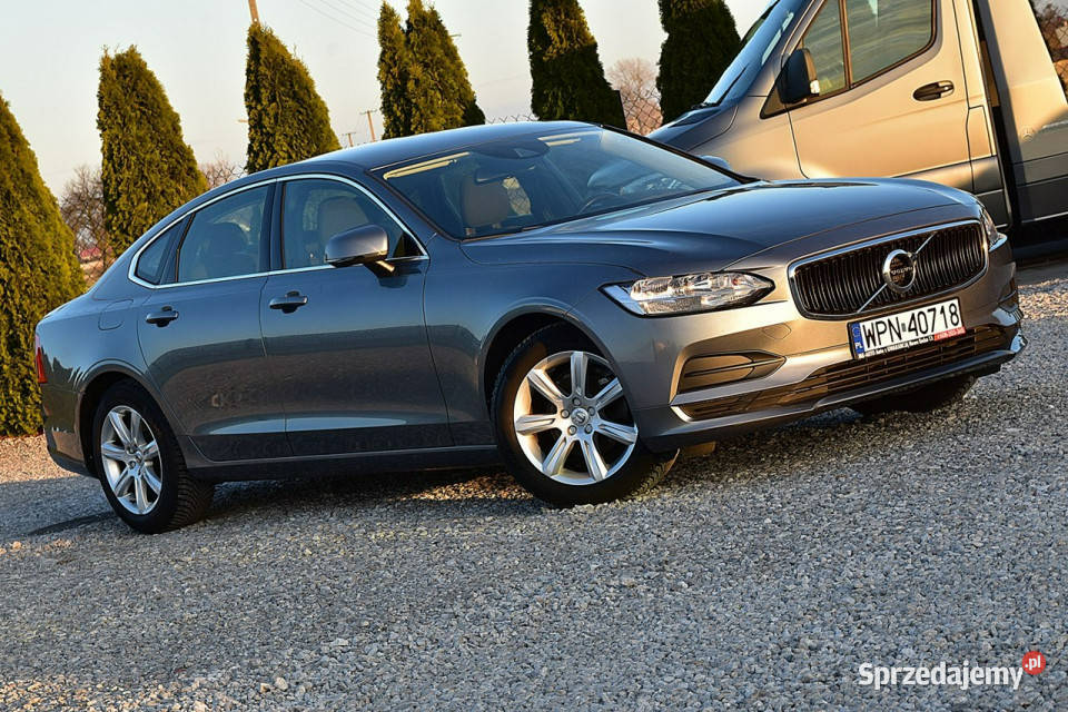 Volvo S90 20D3 150 Navi Alu Podg Fotele elektrochrom. lusterko wst. Nowe Kucice sprzedam