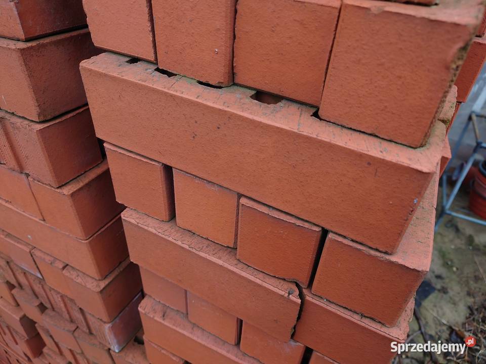 Cegła nowa Jopek połówka 6x6x12 Sztachety Warszawa