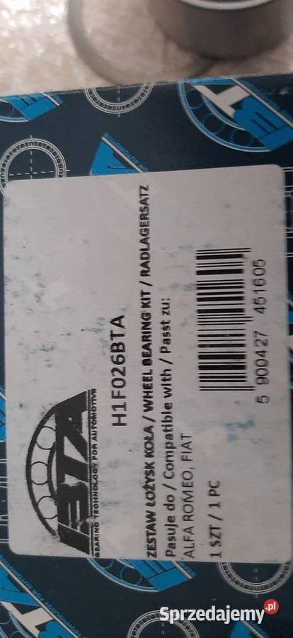 Łożysko koła H1F026BTA Wola Zarczycka sprzedam