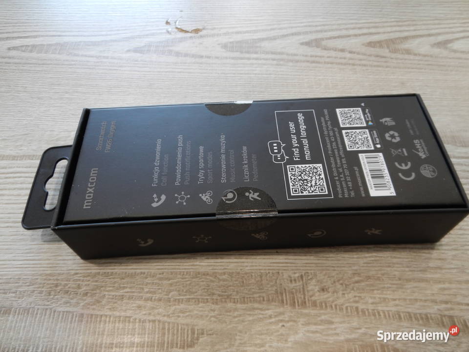 Smartwatch MaxCom Oxygen Elektronika Leżajsk sprzedam