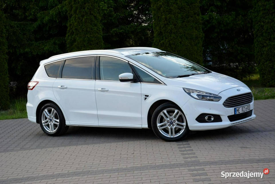 Ford S 7foteli Full Led Radar ACC Navi Park nieuszkodzony mazowieckie sprzedam