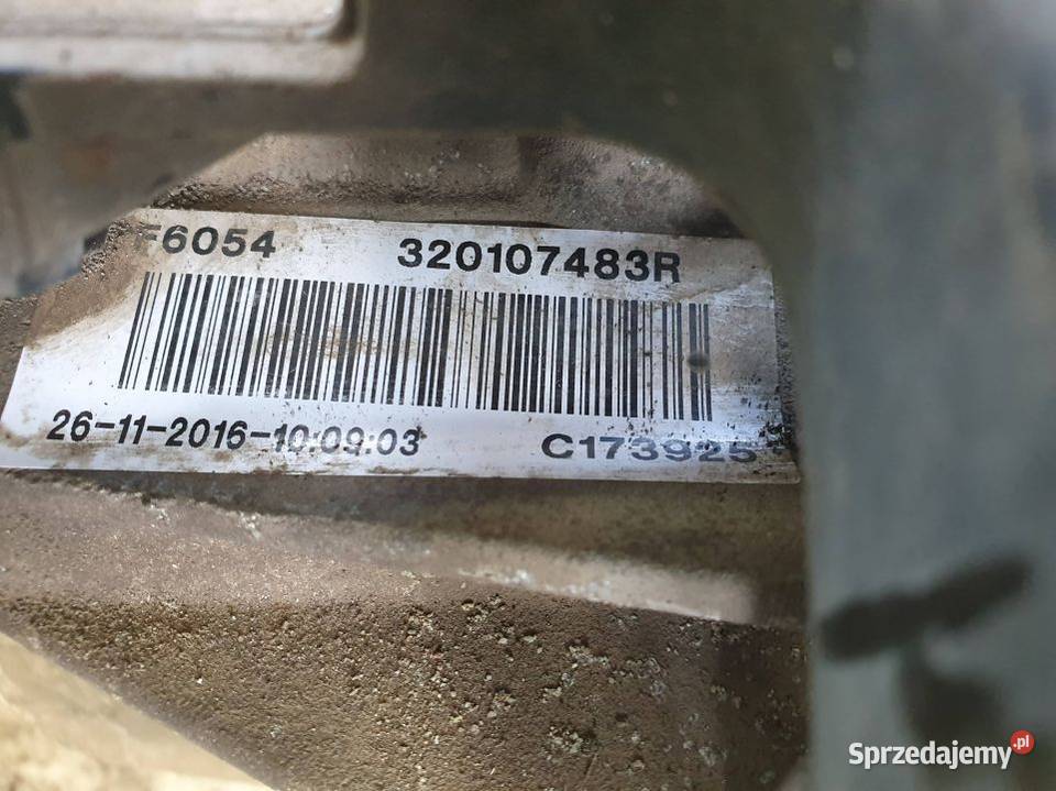 SKRZYNIA BIEGÓW RENAULT MASTER III 320107483R Pozostałe Lipno