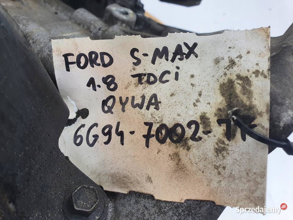 Ford Galaxy MK3 18 TDCI SKRZYNIA BIEGÓW manualna Rudka