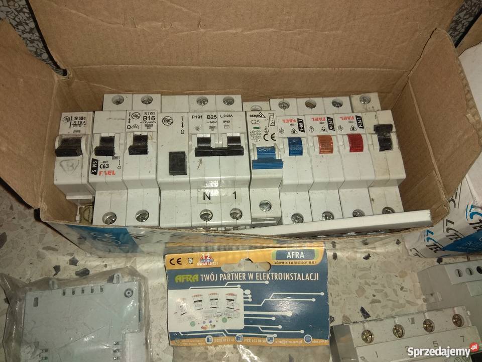 Bezpieczniki osprzęt elektryczny małopolskie Kraków