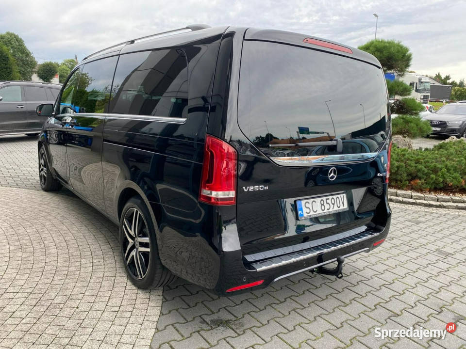 Mercedes V 250 longpodgrzwent fotele4matickamera światła przeciwmgielne Żory