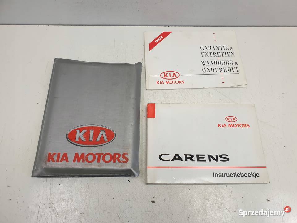 Kia Carens II INSTRUKCJA OBSŁUGI Dokumenty Rudka sprzedam