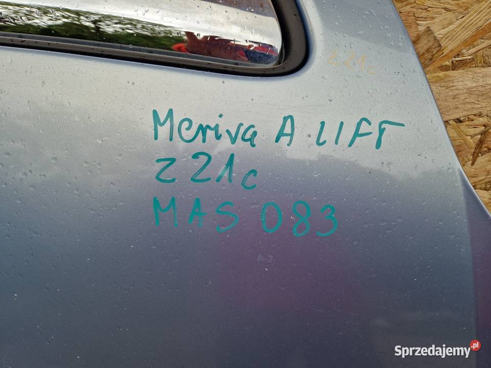 OPEL MERIVA A LIFT Z21C MASKA POKRYWA SILNIKA Słowikowo sprzedam