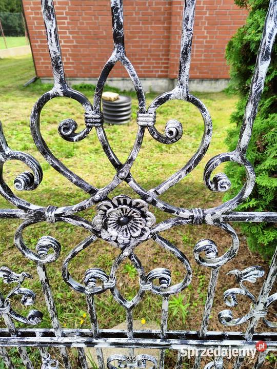 Rozeta metalowa kuta dolnośląskie Ligota Piękna