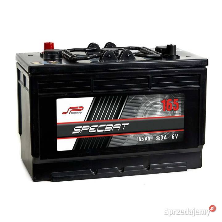 Akumulator Specbat Agro 6V 165Ah 850A L małopolskie