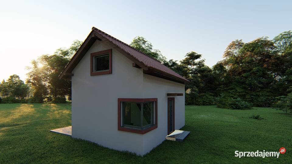 Projekt domu ZG46a na zgłoszenie z poddaszem śląskie Sosnowiec
