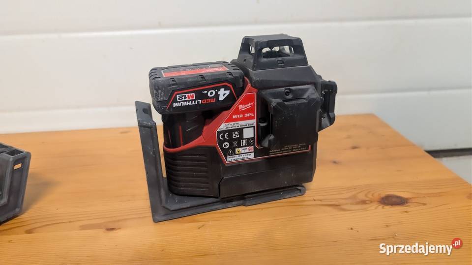 Laser krzyżowy akumulatorowy Milwaukee M12 3
