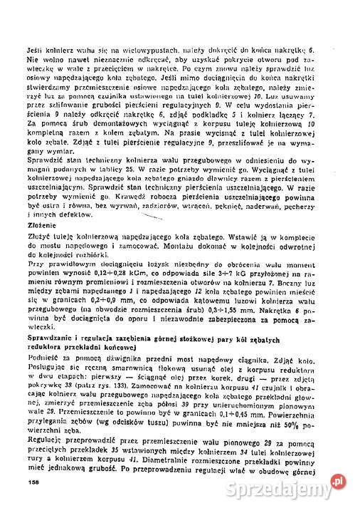 Mtz 8082 instrukcja naprawy Stalowa Wola