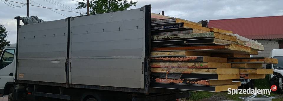 Płyta warstwowa ścienna 100 mm PIR z demontażu Suwałki