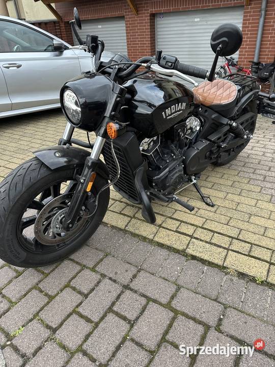 Indian Scout bobber 2018 czarny Motocykle, skutery, quady Katowice sprzedam