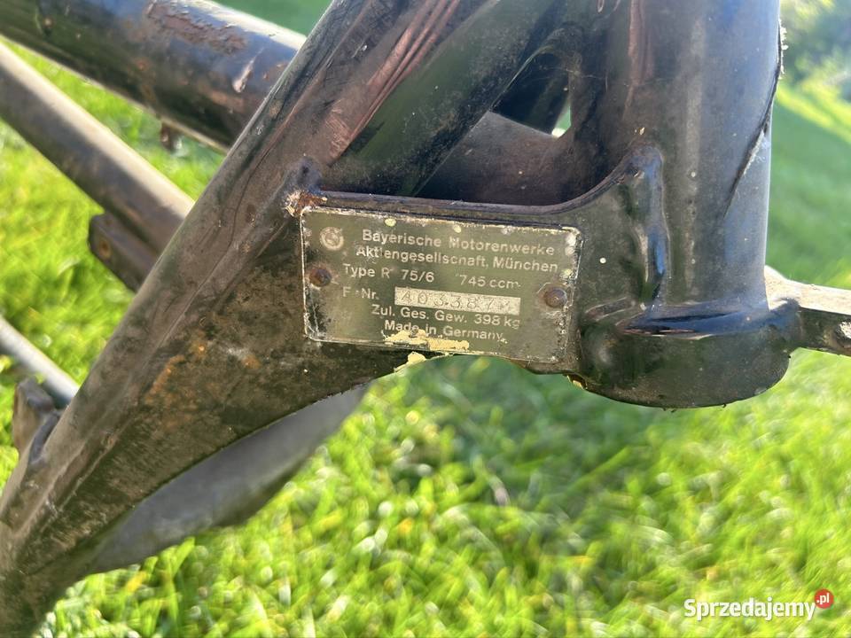 BMW R756 rama Ramy Małaszewicze Małe sprzedam
