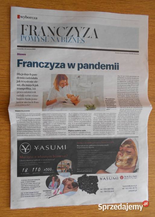 Pomysła na biznes Franczyza w pandemii Gazeta lubelskie Parczew