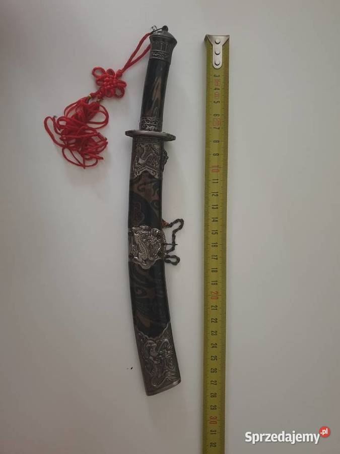 Sztylet w stylu chińskim mini replika broni Łomża