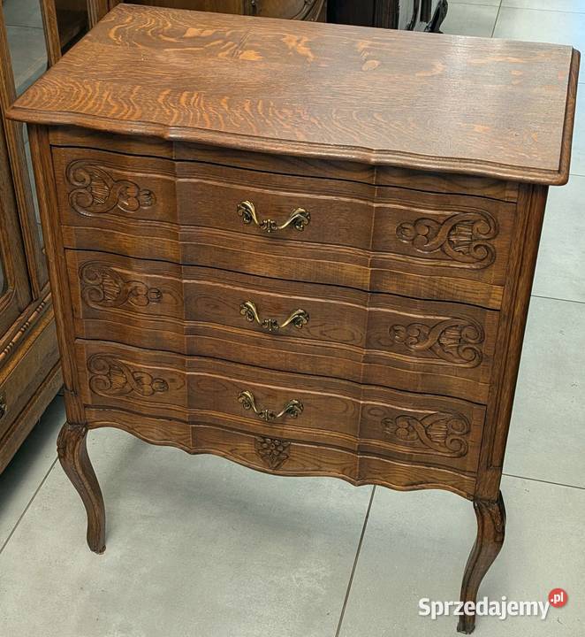 ładna dębowa komoda ludwikowskasklep Dąbrowa Dąbrowa Górnicza sprzedam