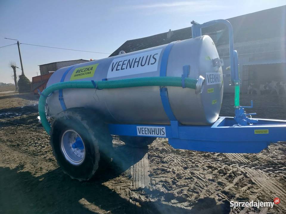 Beczka asenizacyjna beczkowoz 4500 litra ocynk Beczkowozy Radziejów