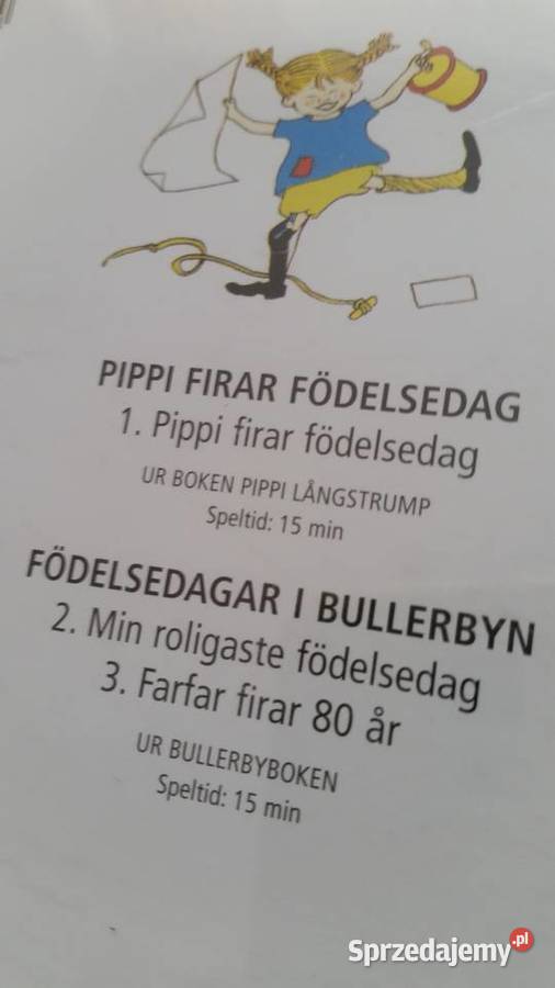 PIPPI firar fodelsedag audio book CD Audiobooki i e-booki Puławy