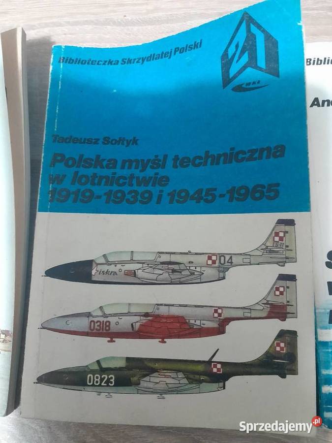 Książki o tematyce lotnictwa 19191965 Modlna sprzedam