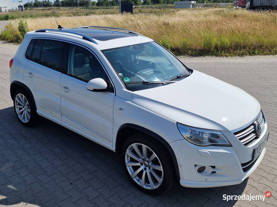 Volkswagen Tiguan 20 TDI 170 4Motion RLine skórzana tapicerka Oława