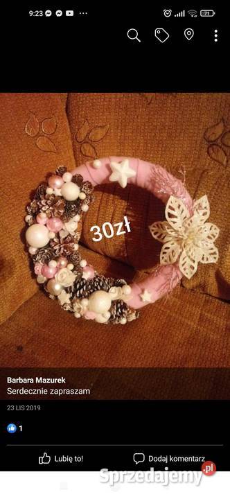 Sprzedam wianki na Boże Narodzenie