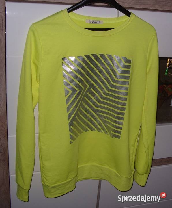 Neonowo Limonkowa Bluza FREE STILL r M Nowa wielkopolskie Rawicz