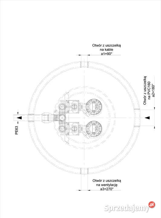 PRZEPOMPOWNIA DWUPOMPOWA DN1200 H2100 PEDROLLO wielkopolskie Poznań