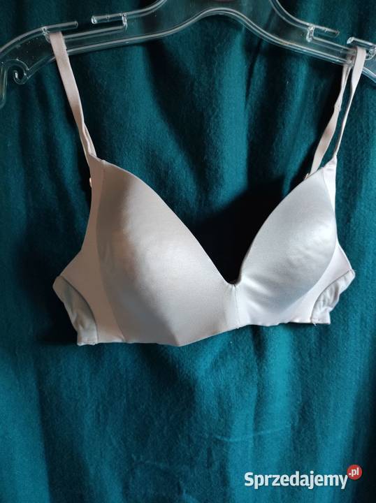 metaliczny satynowy stanik biustonosz Triumph Kielce