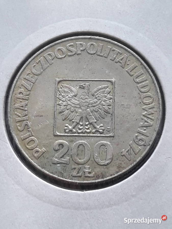 200 XXX Lat PRLu 1974 r 22 około mennicze Konin