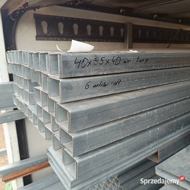 Ceownik ocynkowany 40x55x40 gr 2 mm Baranów Sandomierski