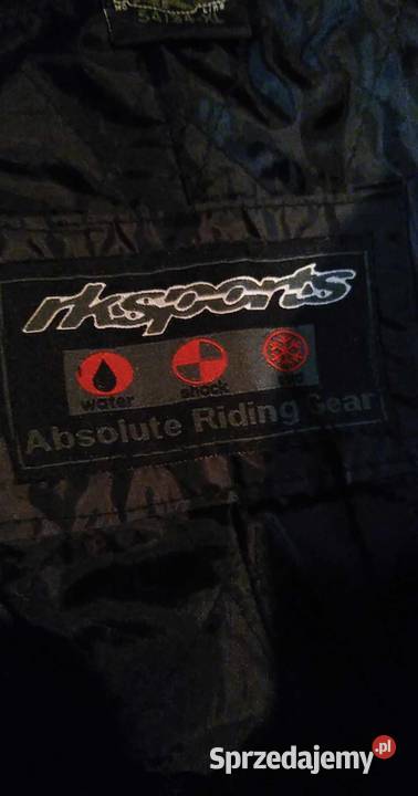 Spodnie motocyklowe RK Sports sprzedam