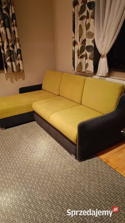 Stól rozkładany 6 krzeseł szafka RTV komoda